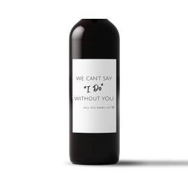 Officiant Thank You Gift | Officiant Wine Label | Officiant Proposal | Officiant Wedding Gift Idea | Marry Us? | Ordained Minister Gift