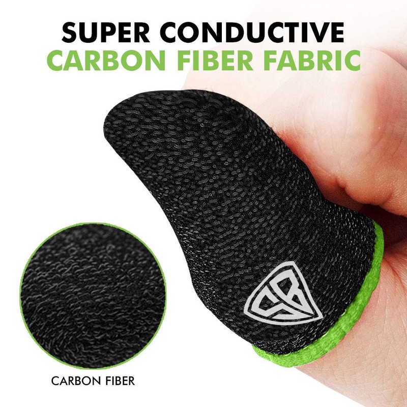 SpinBot Thumb & Finger Sleeve for Mobile Game (4 Pieces),