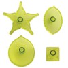 JEM Rose Leaf Fondant Cutters, Large Size, Set of 4