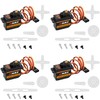 HAWK'S WORK Micro Servo 9g, Metal Geared Motor Kit for