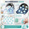 16PCS Pet Hair Remover and Laundry Ball Set, Reusable Dog