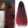 Marley Twist Braiding Hair 18 Inch 8 Packs – Long-Lasting