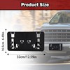 Front License Plate Bracket Holder Compatible with 2021-2023 Ford F150