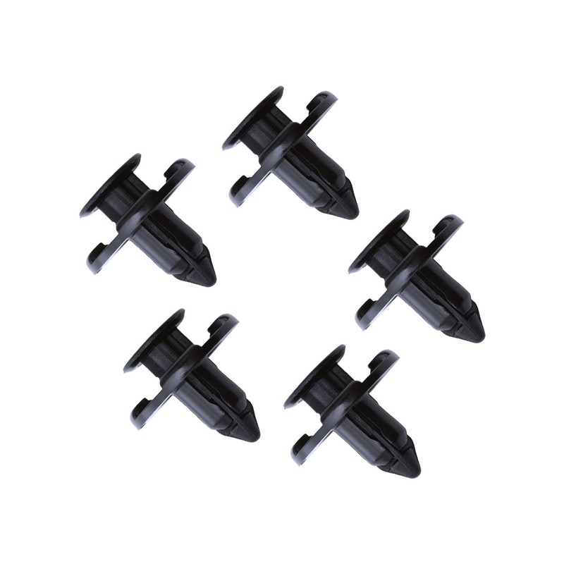 Lantee 50 Pcs 7mm Front Bumper Clips Quarter Panel Push