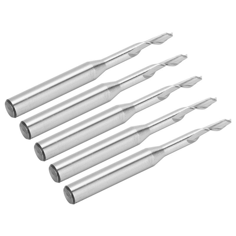 5pcs CNC Milling Machine Engraving Bit Milling Cutter Tungsten Steel