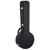 Ortega Guitars Banjo Economy Hardshell Case-15 mm Velvet Padding-Black w/Chrome