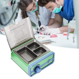 Fusor de cera, olla de inmersión de cera antiadherente Control de temperatura automático Carcasa aislante 3 ranuras profesional para aplicaciones de laboratorio