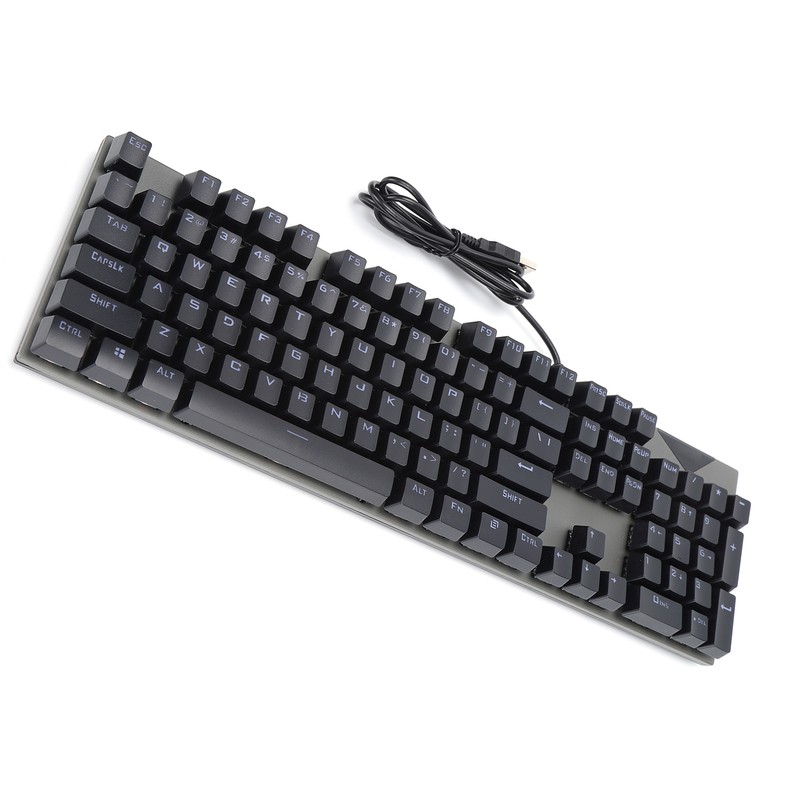 Mechanical Keyboard Wired Gaming Backlight Ultra Thin USB Keyboard for