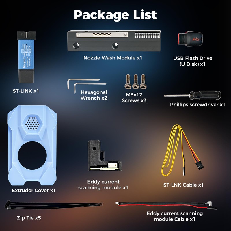 Sovol Eddy Current Scanning Module Kit for Sovol SV08 3D