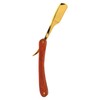Old Style Straight Razor Rosewood Handle Straight Edge Barber Razor