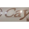 MONACO CAYMAN MONACO RV DECAL LOGO LEGEND 30.5x6" BRONZE MOTORHOME