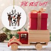 Cute Cow Ornament, Farm Animal Christmas Tree Decoration, Funny Cow
