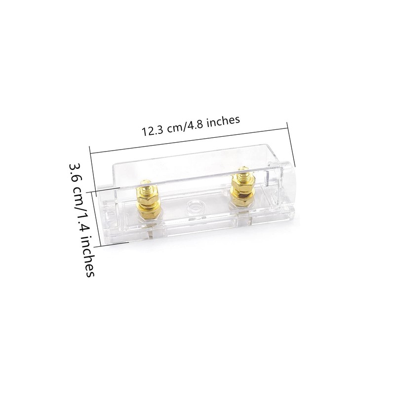 KOLACEN ANL Gold Plated Fuse 50 Amp + ANL Fuse