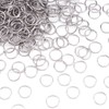 PandaHall 1000Pcs Stainless Steel Open Jump Rings 10mm Tiny Round