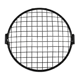 6.3" Motorcycle Headlights Grill Cover, Lamp Mask Protector Guard for Cafe Racer, Mental Wire Mesh Side Mount Universal Vintage Classic 16cm headlight modification motorcycle headlight protector