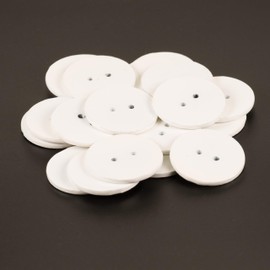 Shelver Coated Lead Penny Weights, Curtain Weights (20 x 21.5g / 32mm)