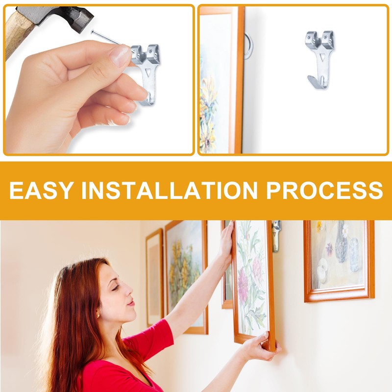 KURUI 303Pcs Picture Hanging Kit, Picture Hangers Assorted Kit with