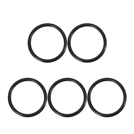 abclucy O-Rings Nitrile Rubber 42mm x 50mm x 4mm Black O-Rings 42mm Inner Diameter 50mm Outer Diameter 4mm Width Round Seal Gas Skate Heat Resistant Oil Resistant Waterproof Abrasion Resistant for Car