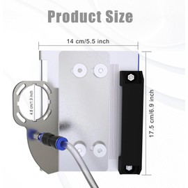 Ssumght 45 Degree Tile Chamfering Tool with 5 Saw Blades, Angle Grinder Stand for 45° Tile Cutting, Tile Cutter Tools Compatible with 100-Type Angle Grinders, Angle Grinder Attachments for Chamfering