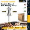 Akylin's Convex Edge Oval Router Bit 1/2" SHK x 1-13/16"CL,