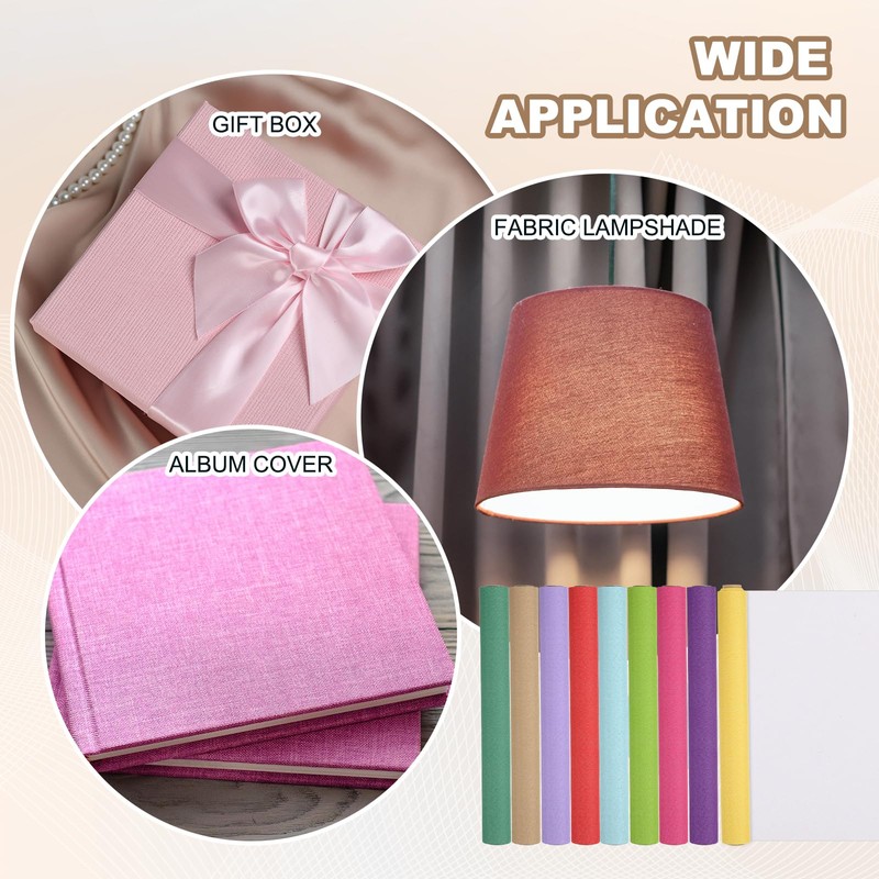 PATIKIL Book Binding Cloth, 51 x 11 Inches, Book Cloth,