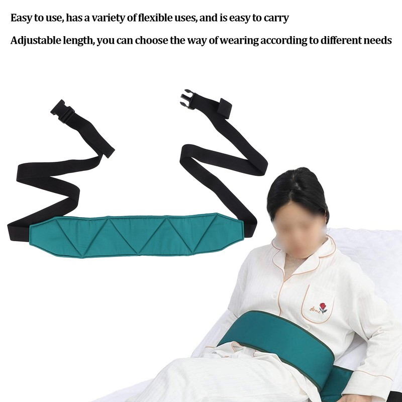 Bed Strap Adjustable 3.5m Soft Comfortable Breathable Portable Bed Restraint