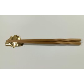 Leaf Traley "Leaves Branches" Ginkgo Gold ~ Gorgeous Elegant Chopsticks Rest