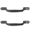 2X Black Cast Iron 6"/150mm Hot Bed Handles Door/Shed/Garden Gate