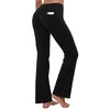 BUBBLELIME 29"/31"/33"/35" 4 Styles Women's Bootcut Yoga Pants Tummy Control