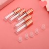 1.2 ml Lip Gloss Tube, DIY Cosmetic Container with Stopper,
