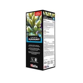 Red Sea Reef Foundation B Alkalinity (KH) Supplement, 1000ml - Boosts Carbonate Levels for Strong Coral Skeletons in Reef & Marine Aquariums