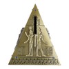 Egyptian Pyramid Piggy Bank Delicate Tourist Souvenir Money Box (Bronze