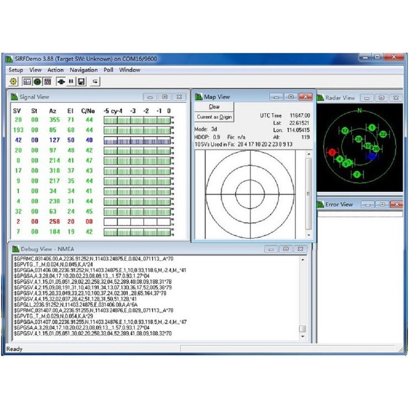 VK-162 G-Mouse USB GPS Dongle Navigation Module External GPS Antenna