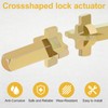 4 Pack Replacement Andersen hinged Patio Door Lock Actuator, Compatible