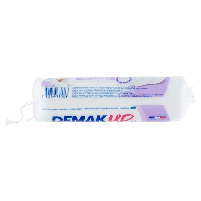 Demak 'Up Original – Cotton Pads, Pack of 60