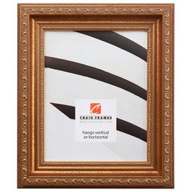 Craig Frames French Ornate, 20x27 Picture Frame, Antique Gold