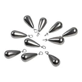 FISHINADDICT Tungsten Fastach Sinker Jika Free Fishing Weights, 1.8g, 3.5g, 5.3g, 7.0g, 3 Pack (1.8 grams)