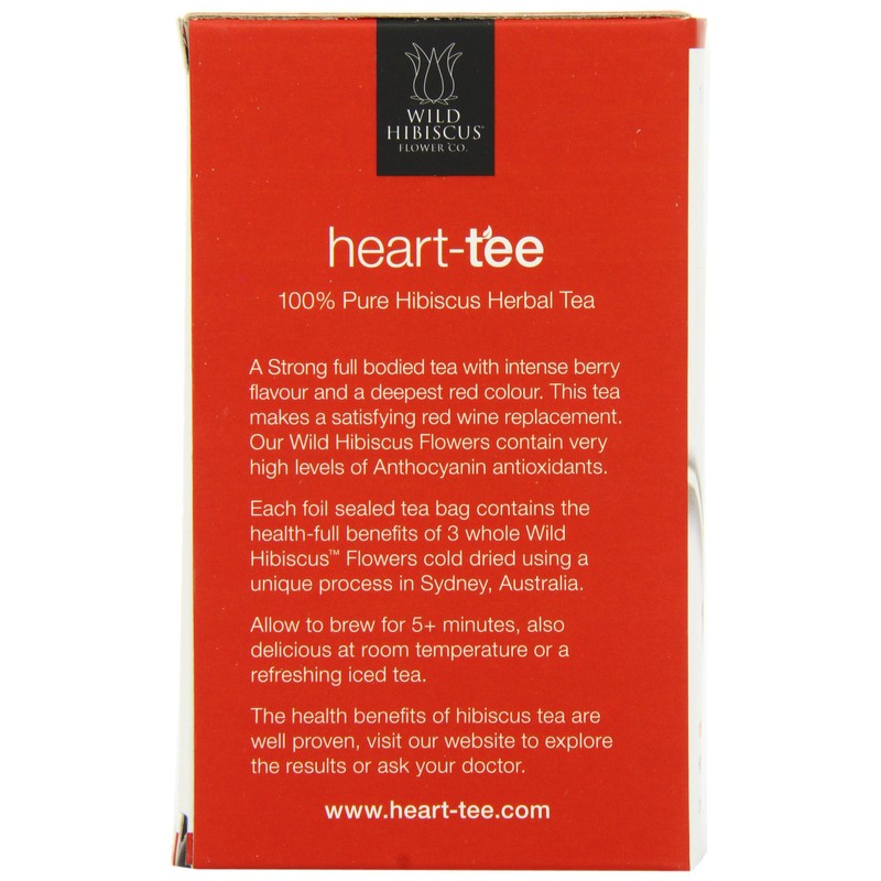 Wild Hibiscus 100 Percent Pure Hibiscus Herbal Tea 40 g