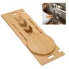 Slide Transfer Board with Turntable,Slide Board MakeTransfers Easier,Heavy-Duty Sliding Board