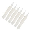 6 Pcs LED Taper Candles Smokeless Reusable Warm Light Long