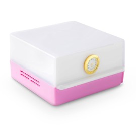 Kosher for Shabbos, LED Reading Lamp with Drawer, Table lamps and nightlight for Living Rooms, Bedrooms, Baby Nursery, Home Office, Reading, Bulb lasts 50,000 hours, (Pink)