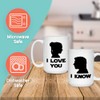 Couple Mug 15 oz I Love You I Know Mugs
