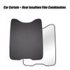Blazeray for Ford Mustang 2021 2022 2023 Mach E Sunshade,