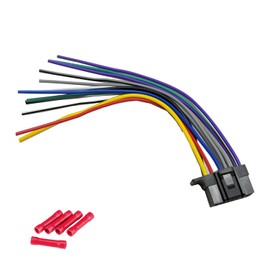 Radio Wiring Harness Connector Compatible with Sony 16-Pin Stereos, Aftermarket Power and Speaker Wire Plug for CDX DSX/DXS MEX WX Series, Fits CDXGT57UPW DSXM80 DXSM5511BT MEXN4300BT WX920BT