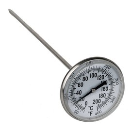 KS Tools 150.1963 Thermometer, 0-200°C/0-400°F L= 210mm