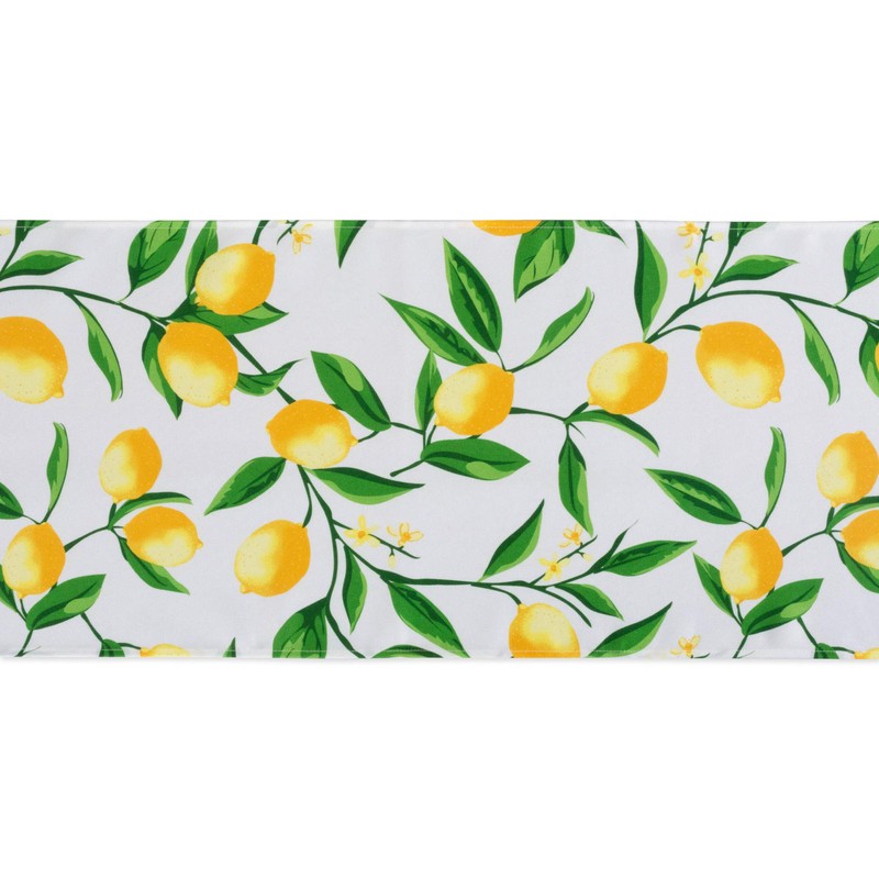 DII Lemon Bliss - Mesa para Exteriores, colección Resistente a