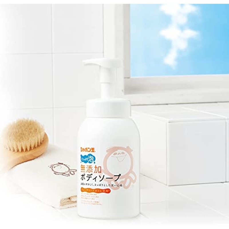 Shabondama, Additive-free, Body Soap, Rich Foam, Main Unit, 19.4 fl