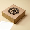 'Ornate Royal Seal' Clear Sticker Decal – Waterproof Film for