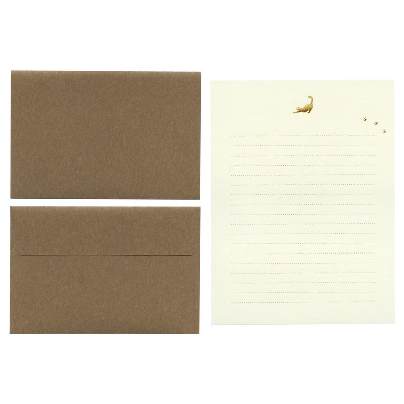 Wrap Letter Set Cat Natural Craft TL071