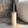 A'sTool Toilet Brush Holder Stainless Steel Gold Silver (Gold)